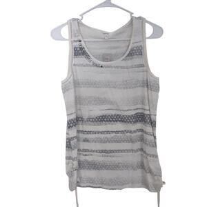 Maurice's American Flag Print Top Drawstring Sides Large‎ 4th of July Patriotic